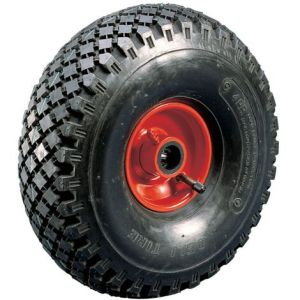 300mm Pneumatic Wheel Steel Centre (4.00-4 Tyre 4 Ply - 20mm, 25mm & 1" BORE CHOICE)