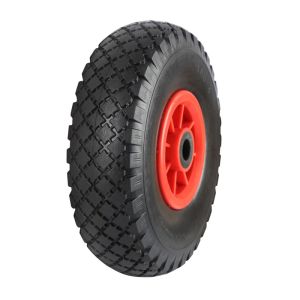 260mm Puncture Proof Wheel Plastic Centre (3.00-4 Tyre - 20mm, 25mm & 1" BORE CHOICE)