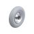 200mm Pneumatic Solid Steel Centre Wheel 4ply Grey Ribbed Tread (200x50 Tyre - 20mm BORE) - 75Kg