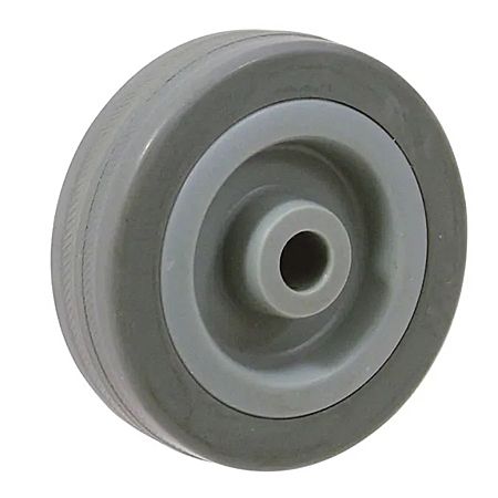 125mm Rubber Wheel Only with 12mm Bore