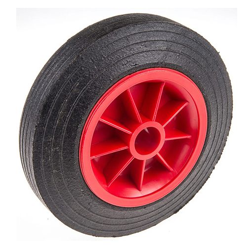 160mm Plastic Centered Industrial Trolley Wheel (1/2", 20mm, 25mm & 1" BORE CHOICE)