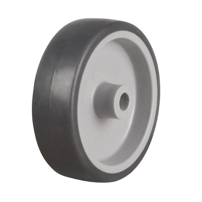 100mm Rubber Wheel Only with 12mm Bore