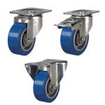 200mm GDH Series Blue Elastic Polyurethane/Aluminium Centre (800kg)