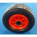 200mm (20mm Bore) PLASTIC CENTRE PUNCTURE PROOF WHEEL (8 x 3.50-4)